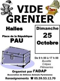 Vide grenier Pau