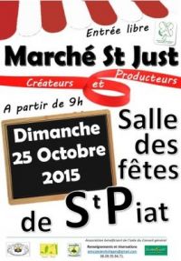 Marché de créateurs et de producteurs de Saint Piat
