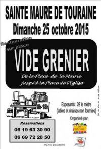 Vide-grenier de SAINTE MAURE DE TOURAINE