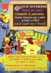 Bourse aux vêtements, jouets et puériculture Messein