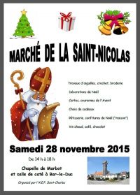 Marché de la Saint-Nicolas Bar Le Duc