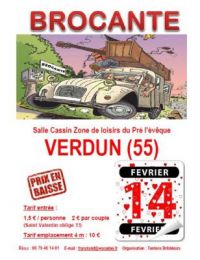 Brocante de la saint valentin Verdun