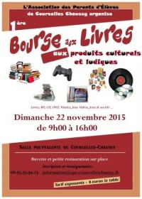 Bourse aux livres et aux produits culturels et ludiques Courcelles Chaussy