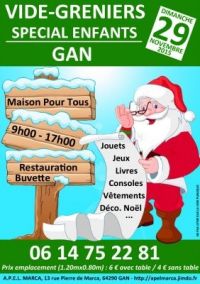Vide-greniers de Noël - spécial enfants Gan