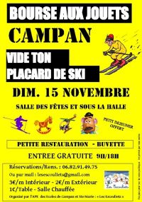 Bourse aux jouets Campan