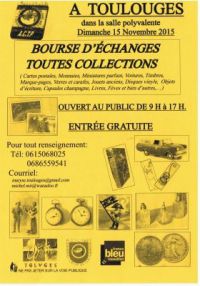 Bourse d'échanges toutes collections Toulouges