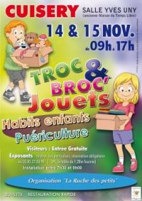 Troc &amp; broc jouets, habits enfants, puériculture Cuisery
