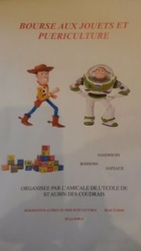 Bourse aux jouets et puériculture Saint Aubin Des Coudrais