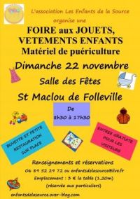 Foire aux jouets Saint Maclou De Folleville