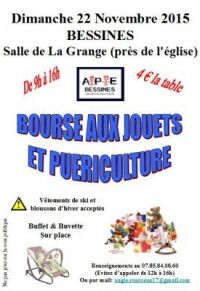 Bourse aux jouets et puériculture Bessines