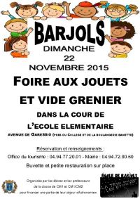 Foire aux jouets et vide grenier