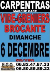 Grand Vide-Greniers du Marché-Gare Carpentras