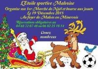 Bourse aux jouets marché de Noël Malves En Minervois