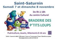 Braderie des p'tits loups Saint Saturnin