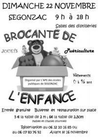 Brocante de l'enfance Segonzac