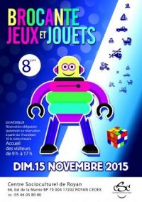 8ème brocante jeux et jouets Royan