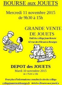 Bourse aux jouets Bourges