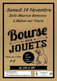 Bourse aux jouets Mehun Sur Yevre