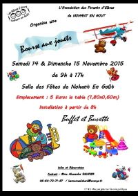 Bourse aux jouets Nohant En Gout