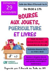 Bourse aux jouets Ourouer Les Bourdelins