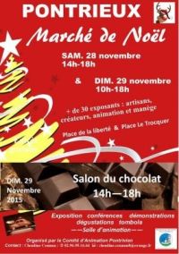 Marché de Noël le 28 et 29 novembre