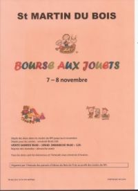Bourse aux jouets de Saint Martin du Bois