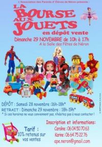 Bourse aux jouets 2ème édition Neron