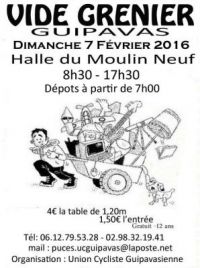 6ème vide grenier de l'ucg Guipavas