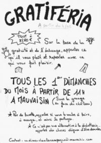 Gratiféria - Marché du gratuit Mauvaisin