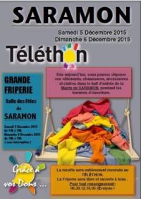 Friperie du Téléthon Saramon