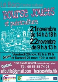 Bourse aux jouets et puériculture Le Barp