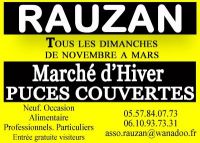 Marche d'hiver puces Rauzannaize Rauzan