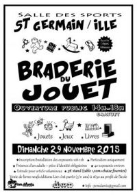 Braderie du jouet Saint Germain Sur Ille