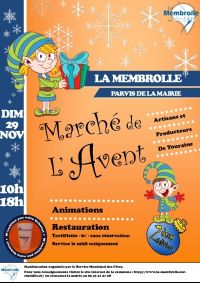 Marché de l'avent La Membrolle Sur Choisille