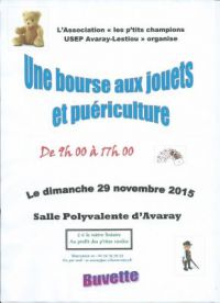 Bourse aux jouets et puériculture Avaray