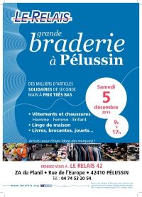 Grande braderie à Pélussin
