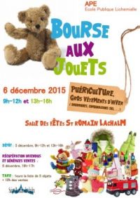 Bourse aux jouets Saint Romain Lachalm