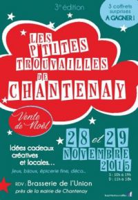 Marché de Noël les p'tites trouvailles de chantenay  Nantes