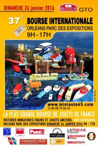 37ème bourse d'echanges internationale de jouets anciens Orleans