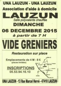 Vide-grenier Lauzun