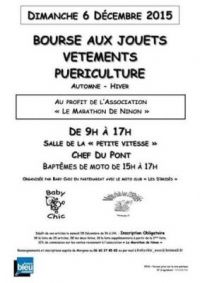 Bourse aux vêtements, jouets et puériculture Chef Du Pont