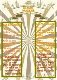 Grande braderie organisé par Lydia