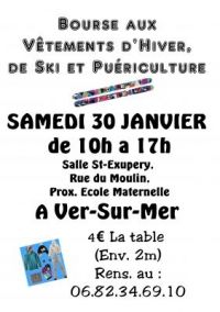 Bourse aux vêtements d'hiver, de ski et puériculture