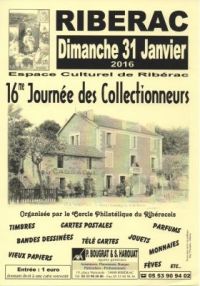 16ème journée des collectionneuroOrganisé par le Cercle philatélique et cartophile du ribéracois