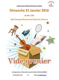 Vide-greniers organisé par le Twirling club