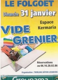 Vide greniers organisé par Twirling Bâton Lesneven