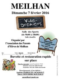 Vide-greniers organisé par Association des parents d'élèves