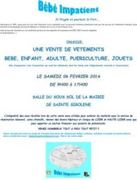 Bourse aux vêtements et puériculture de Sainte Sigolene