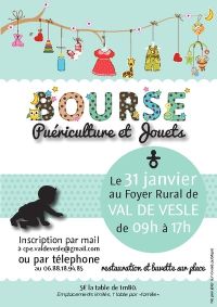 Bourse puériculture et jouets organisée par le Comité de parents d'élèves