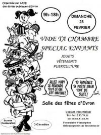 Vide ta chambre spécial enfants